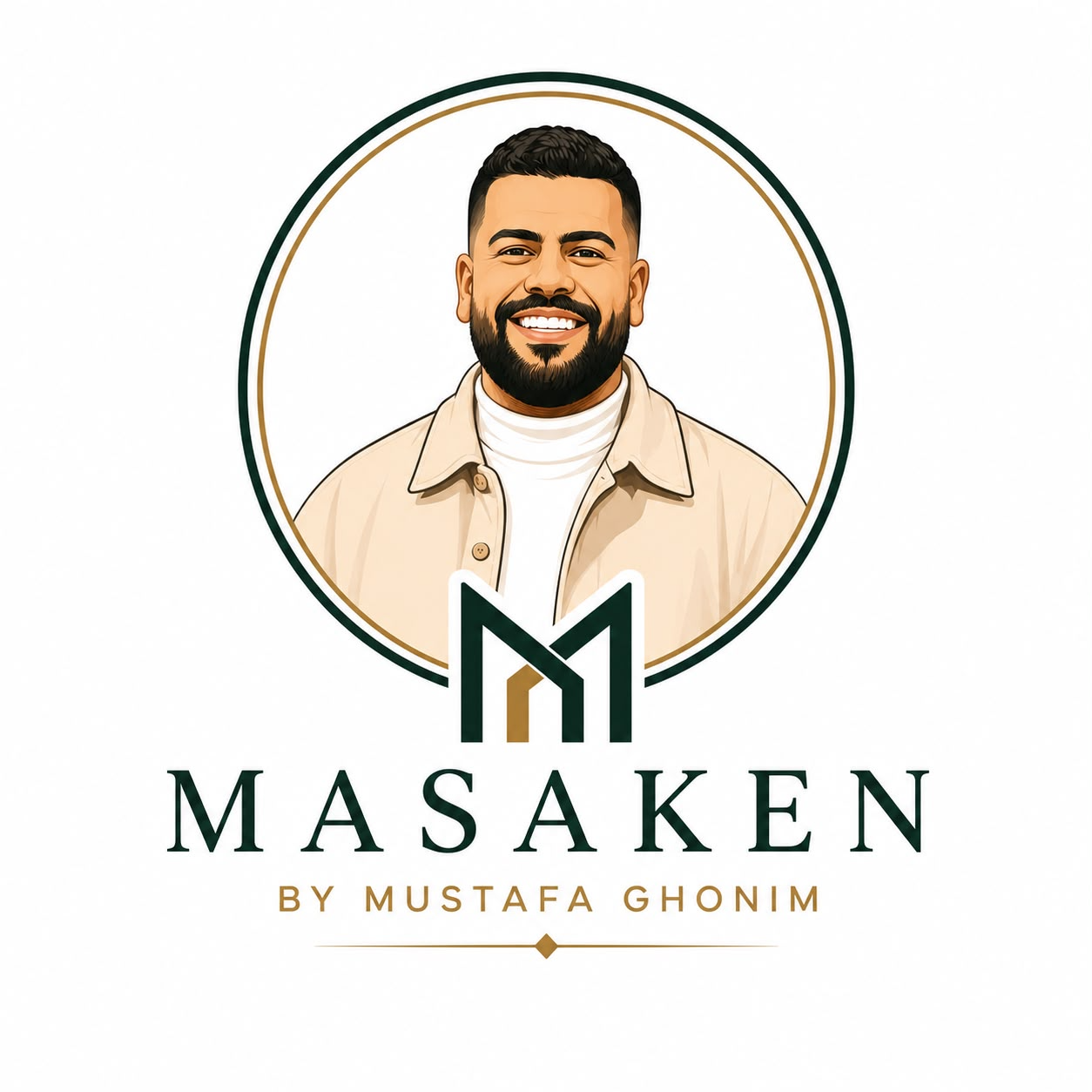 Masaken by Mustafa Ghonim logo